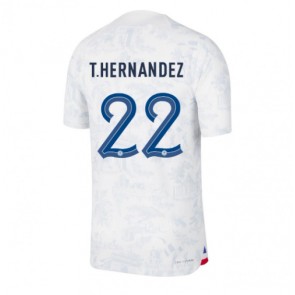 Francuska Theo Hernandez #22 Gostujuci Dres SP 2022 Kratak Rukavima